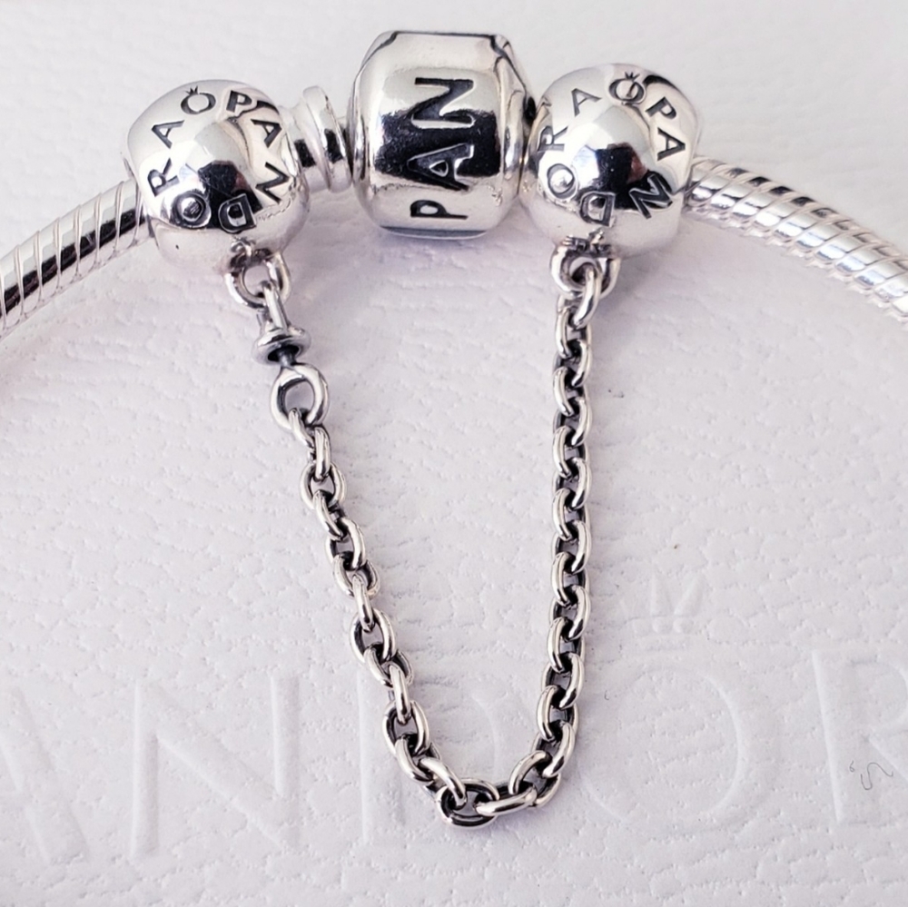 🛡 Authentic Pandora ⭐️RETIRED⭐️ SAFETY CHAIN